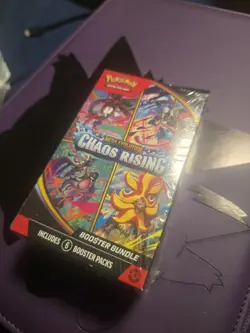 Pokemon TCG Mega Evolution: Chaos Rising Booster Bundle Box 6 Packs English - Image 3