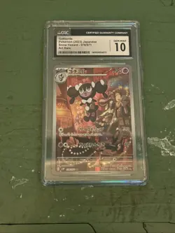 2023 Pokemon Gothorita Snow Hazard SV2P JP Art Rare #078/071 CGC 10 GEM MINT - Image 1