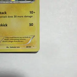 Pokemon TCG Pikachu Libre 30/30 XY Trainer Kit Holo English 2016 Basic 80 HP - Image 5