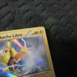 Pokemon TCG Pikachu Libre 30/30 XY Trainer Kit Holo Promo LP - Image 3