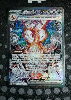 Charizard ex - 223/197 Pokemon SV03: Obsidian Flames OBF Holo - Image 1