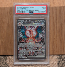 Pokemon 2023 Obsidian Flames Charizard ex 223/197 SIR Holo PSA 9 EN - Image 1