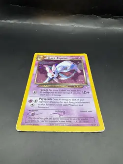 Pokemon TCG Dark Espeon 4/105 Neo Destiny Holo - WOTC Vintage Holo Rare - Image 1