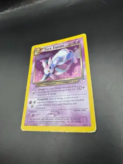 Pokemon TCG Dark Espeon 4/105 Neo Destiny Holo - WOTC Vintage Holo Rare - Image 3