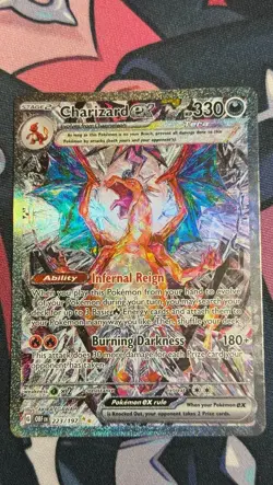 Pokemon TCG Charizard ex 223/197 Holo Special Illustration - Image 1