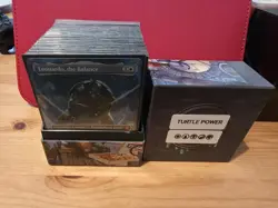 Modified Commander Precon Teenage Mutant Ninja Turtles Magic The Gathering Deck - Image 1