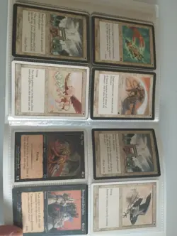 Vintage Magic The Gathering Card Collection, Early 2000s Cards - Image 1