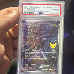Pokemon Company Zekrom 114/114 Celebrations Classic Collection PSA Holo Eng 2021 - Image 4