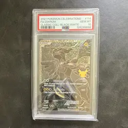 Pokemon PSA 10 Zekrom 114/114 2021 Celebrations Classic Collection Holo - Image 1