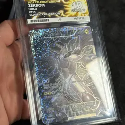Pokemon TCG Zekrom Celebrations Classic Collection #114/114 ACE 10 GEM MINT - Image 2