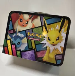 2018 Pokemon TCG - Eevee Collector's Chest Lunch Box Tin New Sealed 820650809514 - Image 2