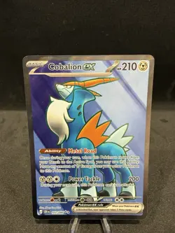 Pokemon TCG Cobalion EX 103/086 Chaos Rising Holo Ultra Rare NEAR MINT! - Image 1