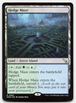 Hedge Maze - NM Near Mint - MKM Murders at Karlov Manor # 262 - MTG Magic - Image 1