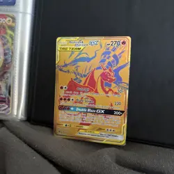 Pokemon TCG Reshiram & Charizard GX Sun & Moon Sm247 Holo Promo - Image 3