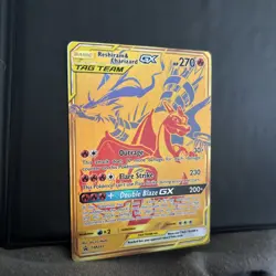 Pokemon TCG Reshiram & Charizard GX Sun & Moon Sm247 Holo Promo - Image 4