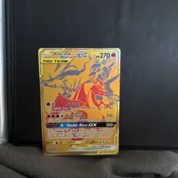 Pokemon TCG Reshiram & Charizard GX Sun & Moon Sm247 Holo Promo - Image 5