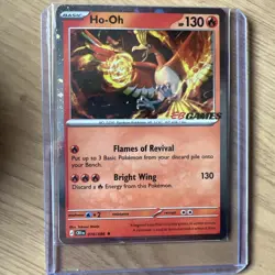 Pokemon TCG Ho-Oh EB Games Stamped Promo 010/086 Chaos Rising (SEALED!) - Image 1