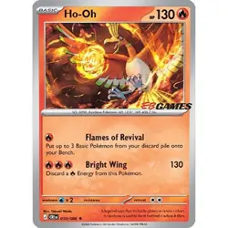 Pokemon TCG Ho-Oh EB Games Exclusive Stamped Promo 010/086 (SEALED!) - Image 1