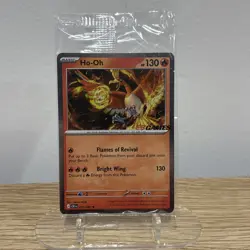Pokemon TCG Ho-Oh EB Games Stamped Promo 010/086 Chaos Rising Sealed - Image 1