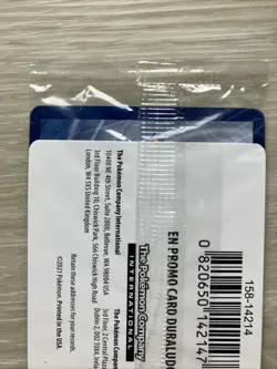 Pokemon TCG Duraludon SWSH028 GameStop Stamped Black Star Promo New Sealed - Image 4