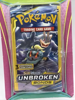 Pokemon DG Mini Blisters Sun & Moon Unbroken Bonds Mini Packs New - Image 2