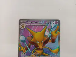 Pokemon Alakazam ex Trading Card Scarlet & Violet 151 188/165 Holo Ultra Rare - Image 2