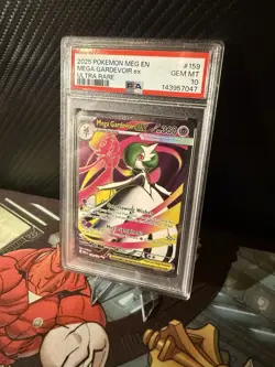 2025 Pokemon Meg EN Mega Gardevoir Ex Uktra Rare PSA Gem Mint 10 - Image 3
