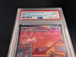 Pokemon Mew ex 2023 SVP EN 053 151 Ultra-Premium Collection Holo PSA 8 - Image 2