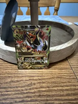M Houndoom EX Mega EX Holo Ultra Rare 154/162 XY Pokemon TCG English - Image 1