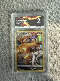 Pokemon TCG Charizard Trainer Gallery Lost Origin TG03/TG30 Ace 9 Gem Mint 💎 - Image 1