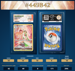 Gardevoir TG05/TG30 Silver Tempest - ACE 10 Gem Mint - Pokemon TCG - Image 3