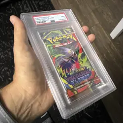 2025 Pokemon EN Phantasmal Flames Mega Gengar Artwork English Pack PSA 9 Mint - Image 3
