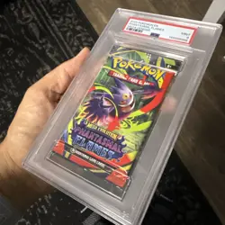 2025 Pokemon EN Phantasmal Flames Mega Gengar Artwork English Pack PSA 9 Mint - Image 4