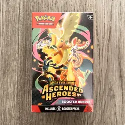 Pokemon TCG Mega Evolution Ascended Heroes Booster Bundle Box 6 Packs English - Image 1