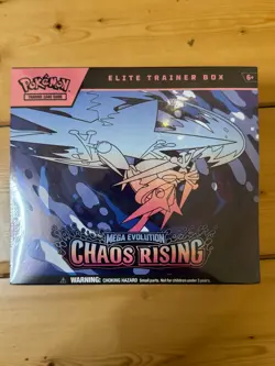 Pokemon Mega Evolutions Chaos Rising Elite Trainer Box - NEW & SEALED - Image 1