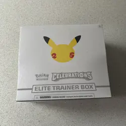 Pokemon Celebrations 25th Anniversary Elite Trainer Box (English) New Sealed ETB - Image 1