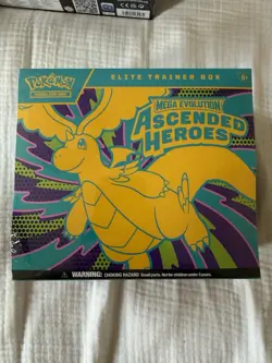 Pokemon TCG Ascended Heroes Elite Trainer Box Seal Tear- see description - Image 1