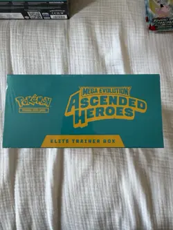 Pokemon TCG Ascended Heroes Elite Trainer Box Seal Tear- see description - Image 4