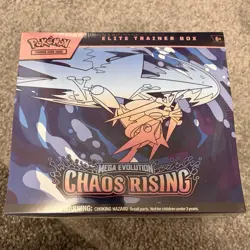 Pokemon Chaos Rising Elite Trainer Box - Factory Sealed - English - Image 1