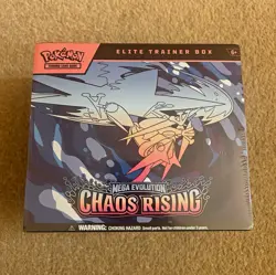 Pokemon TCG Mega Evolution: Chaos Rising Elite Trainer Box 2026 - Image 1
