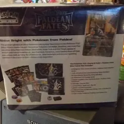 Pokemon TCG Paldean Fates Elite Trainer Box Mimikyu 65 Cards - Image 2