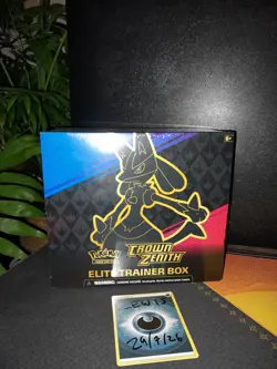1x Pokemon TCG Crown Zenith Elite Trainer Box Sealed - Image 2