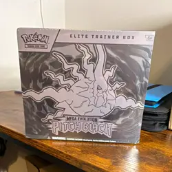 Pokemon TCG Mega Evolution Pitch Black Elite Trainer Box ETB SEALED - Image 1