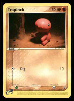 Pokemon Trapinch 78/97 DR EX Dragon LP/NM - Image 1