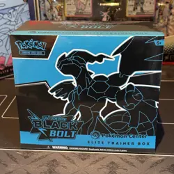 Pokemon Center Black Bolt Elite Trainer Box ETB - Sealed - Image 1