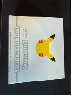 Pokemon TCG Celebrations 25th Anniversary - Elite Trainer Box ETB - New & Sealed - Image 1