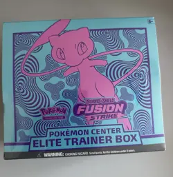 Pokemon Fusion Strike Pokemon Center Elite Trainer Box English -Tear, check pics - Image 1