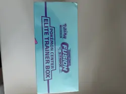 Pokemon Fusion Strike Pokemon Center Elite Trainer Box English -Tear, check pics - Image 5