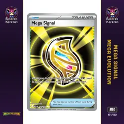 Pokemon Mega Signal 171/132 Mega Evolution Ultra Rare Holo EN M/NM - Image 1