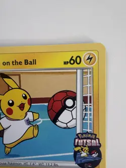 Pokemon Pikachu TCG Promo Card On the Ball Futsal, 001/005 - Image 3